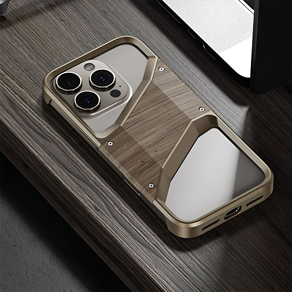 Armor King Delicate Aluminum Alloy Heat Dissipation Bezel-less Metal Case Cover