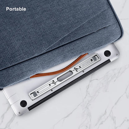 Oatsbasf Portable Laptop Stand Adjustable Tablet Riser Invisible Notebook Foldable Bracket