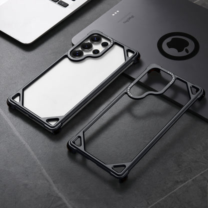 Oatsbasf Simple Shield Air Cushion Shockproof Aluminum Metal Bumper Case Cover