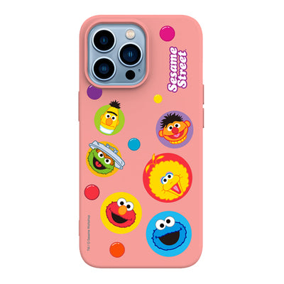 Sesame Street Liquid Silicone Soft Color Jelly Case Cover