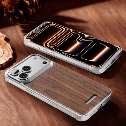 Armor King MagSafe Aluminum+Wood Heat Dissipation Aromatherapy Protective Cover Case