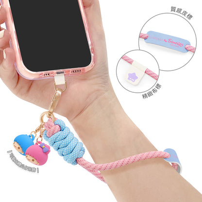 GARMMA Sanrio Characters Quipu Doll Charm Buckle Strap Adjustable Phone Lanyard
