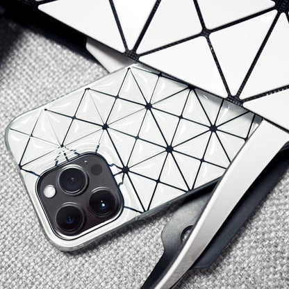 KINGXBAR Lattice 3D Shockproof Back Cover Case