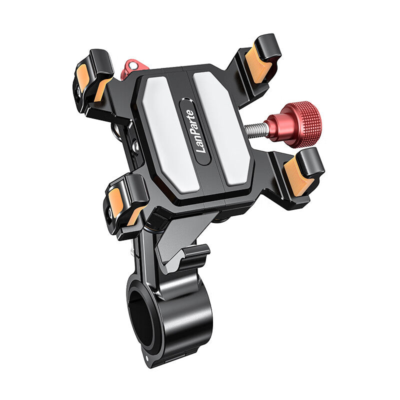 LanParte Aluminum Alloy Anti Vibration Universal Off-road Bracket Motorcycle Bike Handlebar Phone Holder Navigation Mount