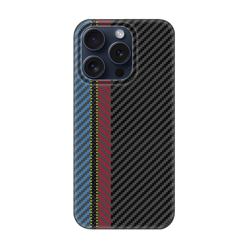 Oatsbasf Luxury Pure Carbon Fiber Case for Apple iPhone 15 series