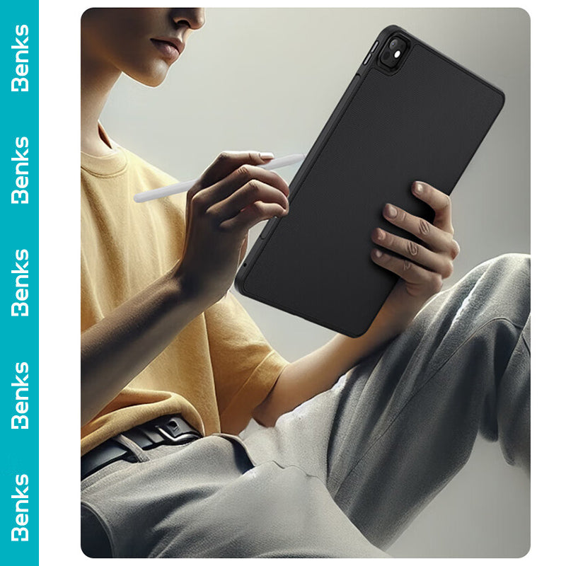 Benks ArmorPro Case Slim Shockproof Cover built with Kevlar 600D for iPad