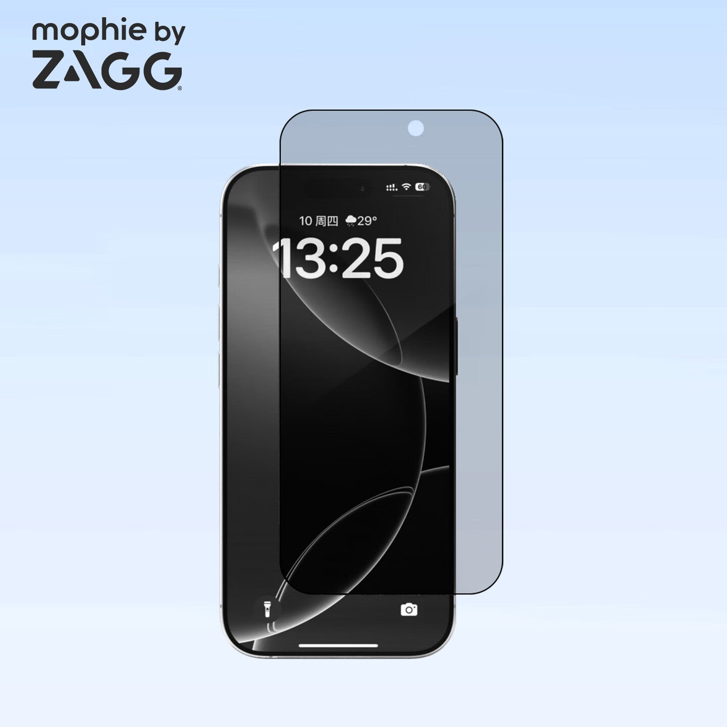 ZAGG Seamless Edge-to-Edge Anti-Static Tempered Glass Screen Protector