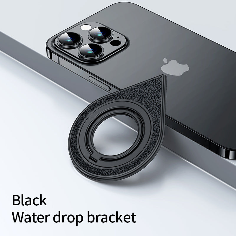 Armor King Waterdrop / Shield Double-sided Magnetic Phone Grip MagSafe Ring Stand