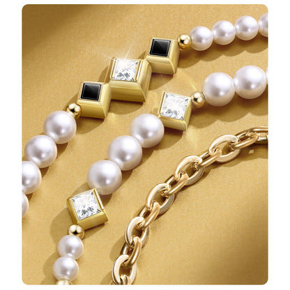 PYNANA Jewelry Aesthetics & Handcraft Multifunctional Chain Phone Charm Beads Strap Pearl Lanyard