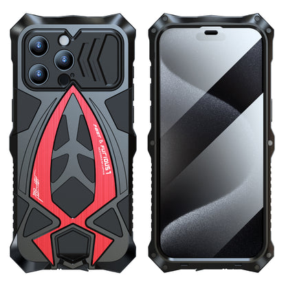 Luphie Roadster Sports Car Water-resistant Shockproof Heavy Duty Metal Case Cover