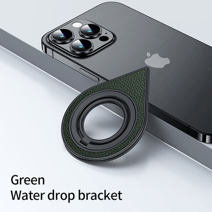Armor King Waterdrop / Shield Double-sided Magnetic Phone Grip MagSafe Ring Stand