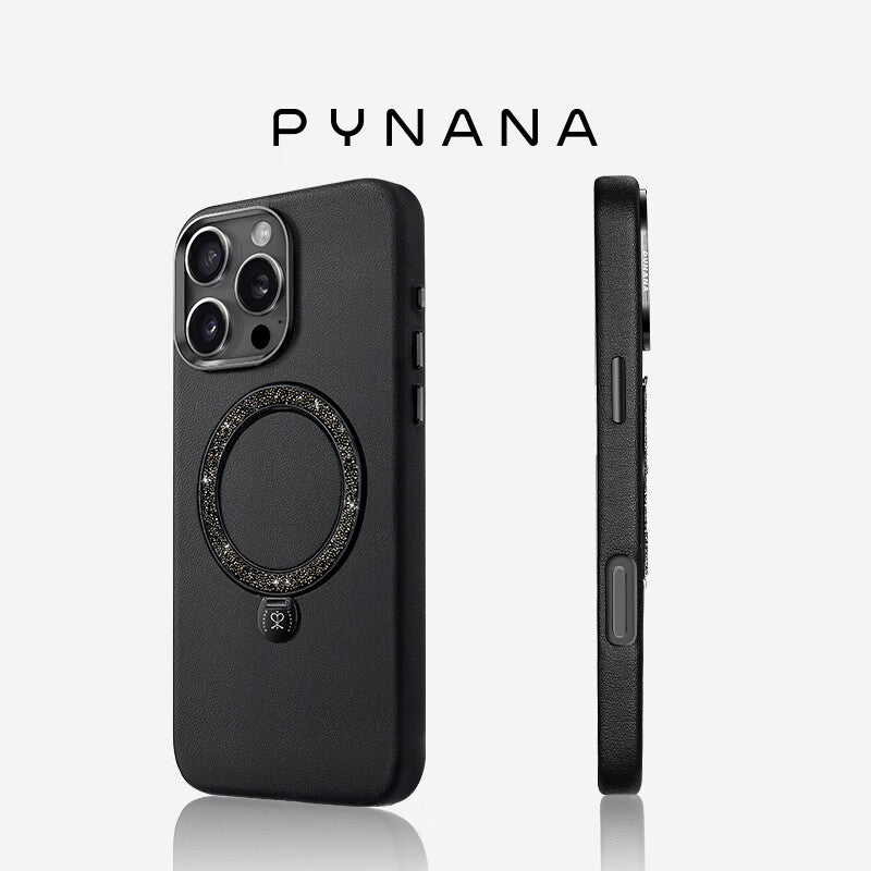 PYNANA Dancing Circle Jewelry Aesthetics & Handcraft MagSafe Ring Holder Protective Case Cover