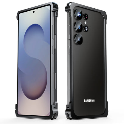 Luphie Slim Light Shockproof Snap-on Aluminum Metal Bumper Case Cover