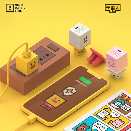 Mfish Mad Pixels Lab 30W GaN PD Fast Charging Kit