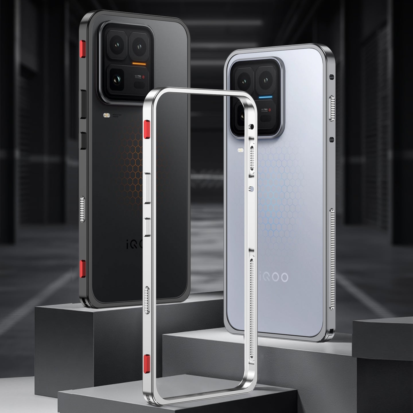 Armor King Supercar Heat Dissipation Metal Bumper Case Cover