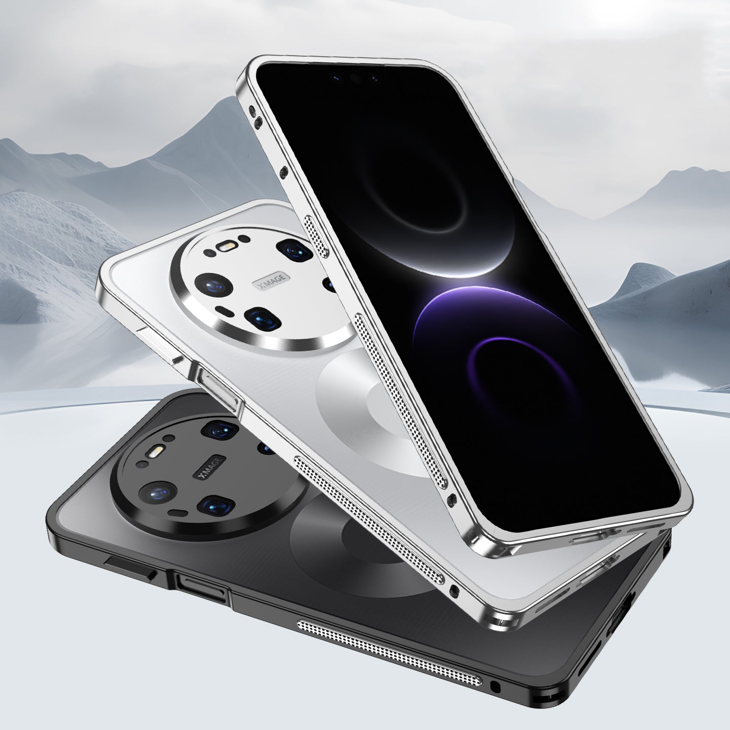 Armor King Supercar Lens Protector Heat Dissipation Metal Bumper Case Cover