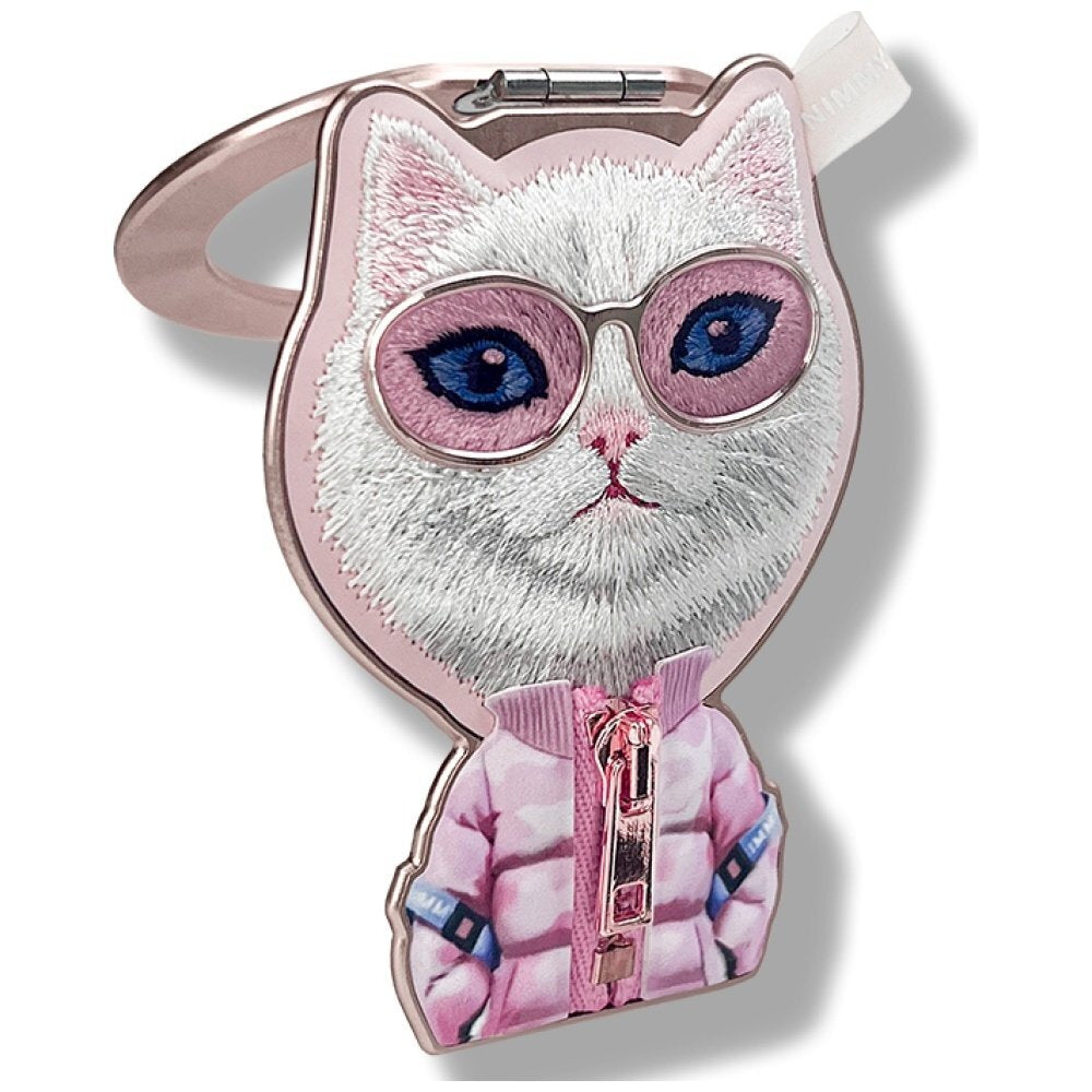 Nimmy Cool Glasses 2.0 Cute Pets 3D Embroidery Magnetic Bracket Phone Holder