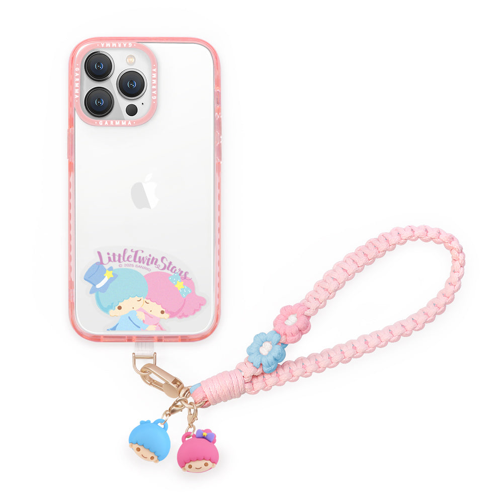 GARMMA Sanrio Characters Doll Charm Buckle Strap Anti-lost Braided Adjustable Phone Lanyard