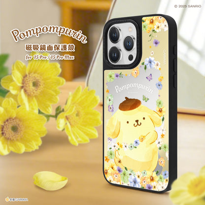 GARMMA Sanrio Characters MagSafe Reflective Mirror Case Cover