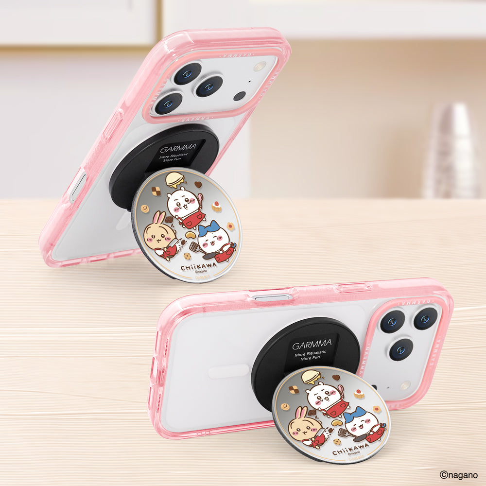 GARMMA Chiikawa Characters Mirror-Finish Magnetic Folding Phone Stand