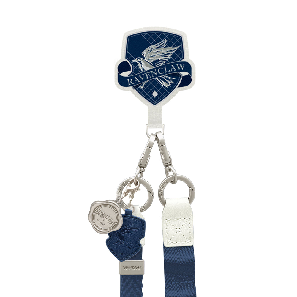 GARMMA Harry Potter Leather+Metal Charm 2-in-1 Detachable Phone Lanyard Cross-body Strap