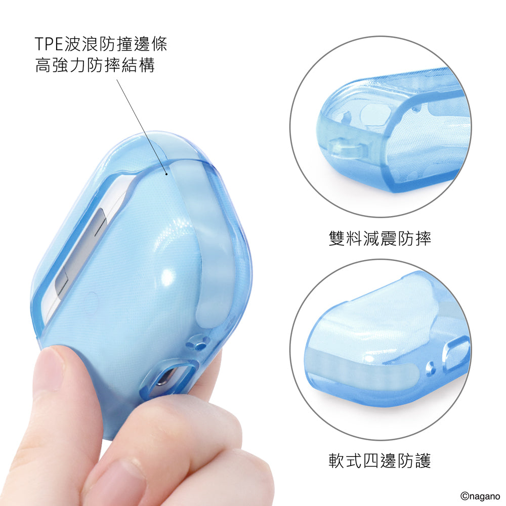 GARMMA Chiikawa Apple AirPods 4 / Pro 3 Charging Case Cover with Metal Hook