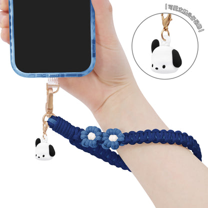 GARMMA Sanrio Characters Doll Charm Buckle Strap Anti-lost Braided Adjustable Phone Lanyard