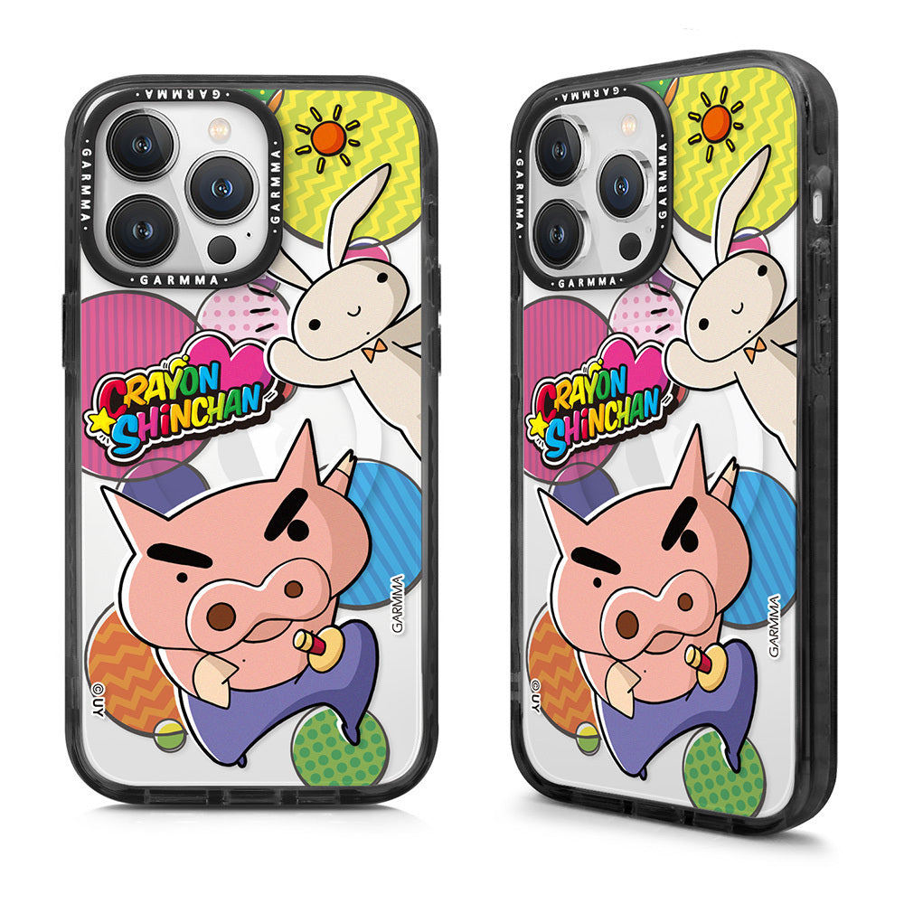 GARMMA Crayon Shin-chan MagSafe Premium Military Grade Drop Tested Impact Case Cover