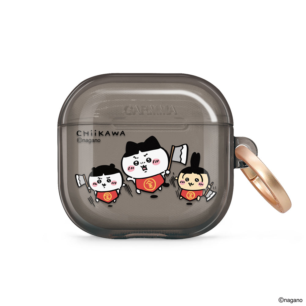 GARMMA Chiikawa Apple AirPods 4 / Pro 3 Charging Case Cover with Metal Hook