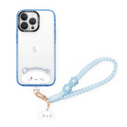 GARMMA Sanrio Characters Doll Charm Buckle Strap Anti-lost Braided Adjustable Phone Lanyard