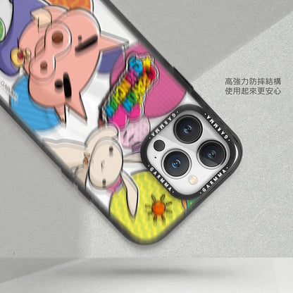 GARMMA Crayon Shin-chan MagSafe Premium Military Grade Drop Tested Impact Case Cover