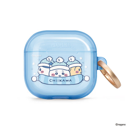 GARMMA Chiikawa Apple AirPods 4 / Pro 3 Charging Case Cover with Metal Hook