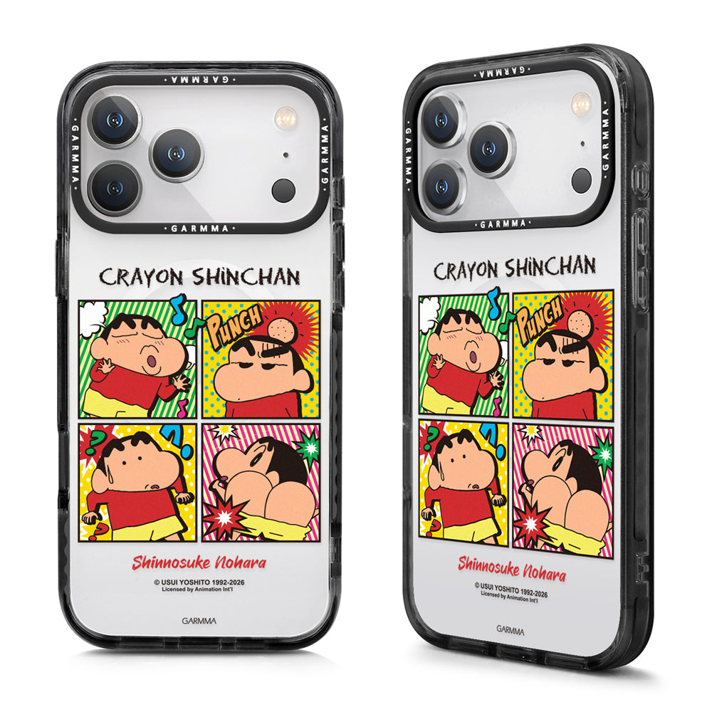GARMMA Crayon Shin-chan Comic MagSafe Premium Military Grade Drop Tested Impact Case Cover