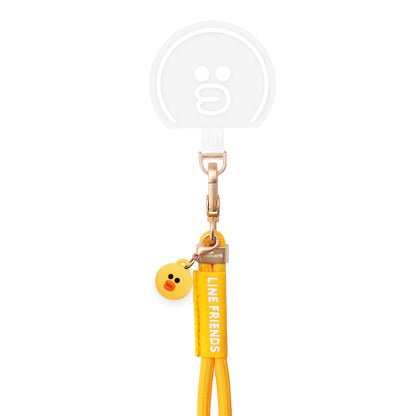 GARMMA Line Friends Doll Charm Phone Buckle Strap Adjustable Lanyard