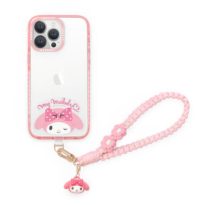 GARMMA Sanrio Characters Doll Charm Buckle Strap Anti-lost Braided Adjustable Phone Lanyard