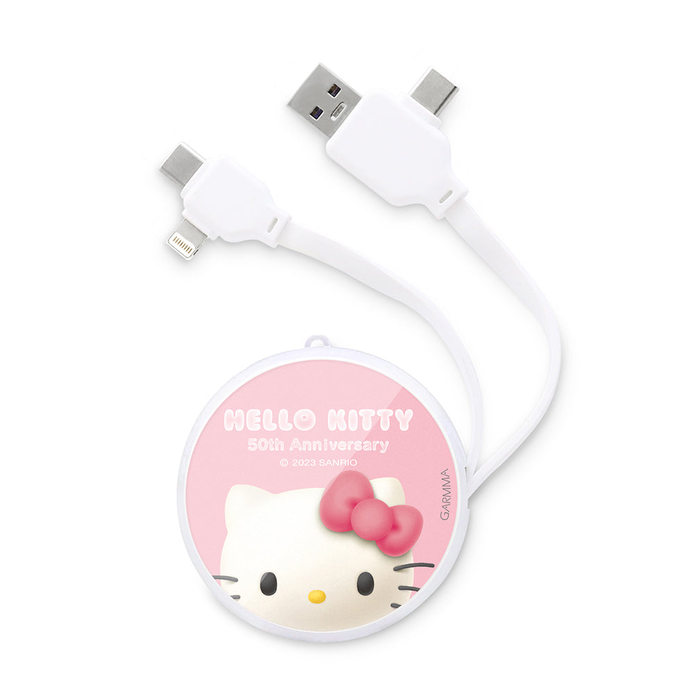 GARMMA Sanrio Characters PD Fast Charge Lightning+Type-C Extracted Extension Cable