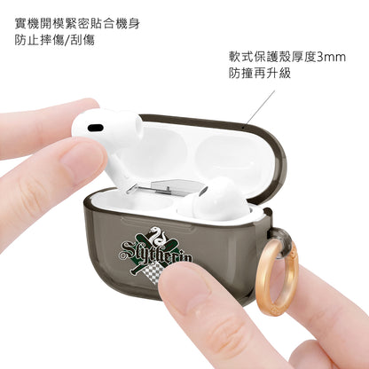 GARMMA Harry Potter Apple AirPods 4 / Pro 3 Charging Case Cover with Metal Hook