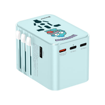 XPower x Sanrio 45W 6-Output PD 3.0/PPS Travel Adapter Universal Plug