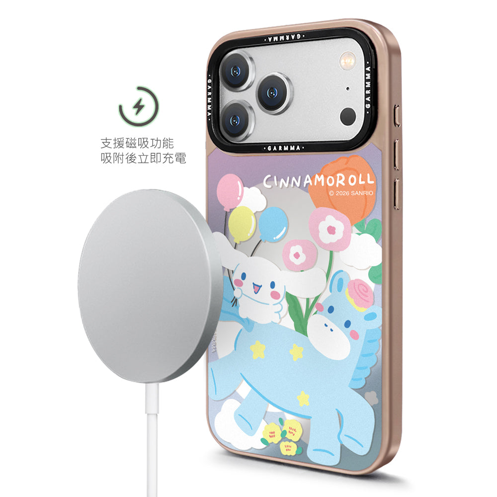 GARMMA Sanrio Characters Year of the Horse MagSafe Mirror Back Lens Stand Case Cover