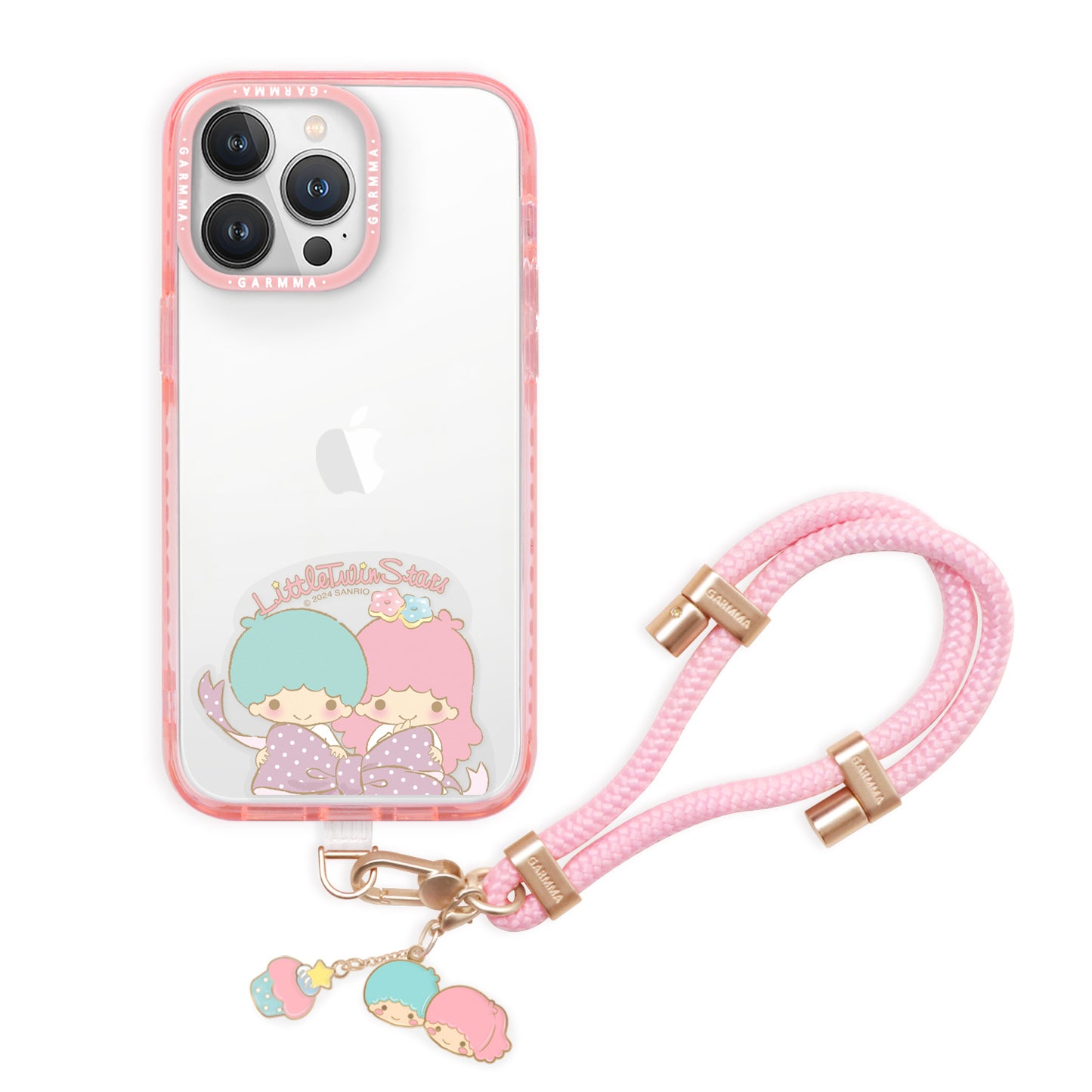 GARMMA Sanrio Characters Metal Charm Buckle Strap Adjustable Phone Lanyard