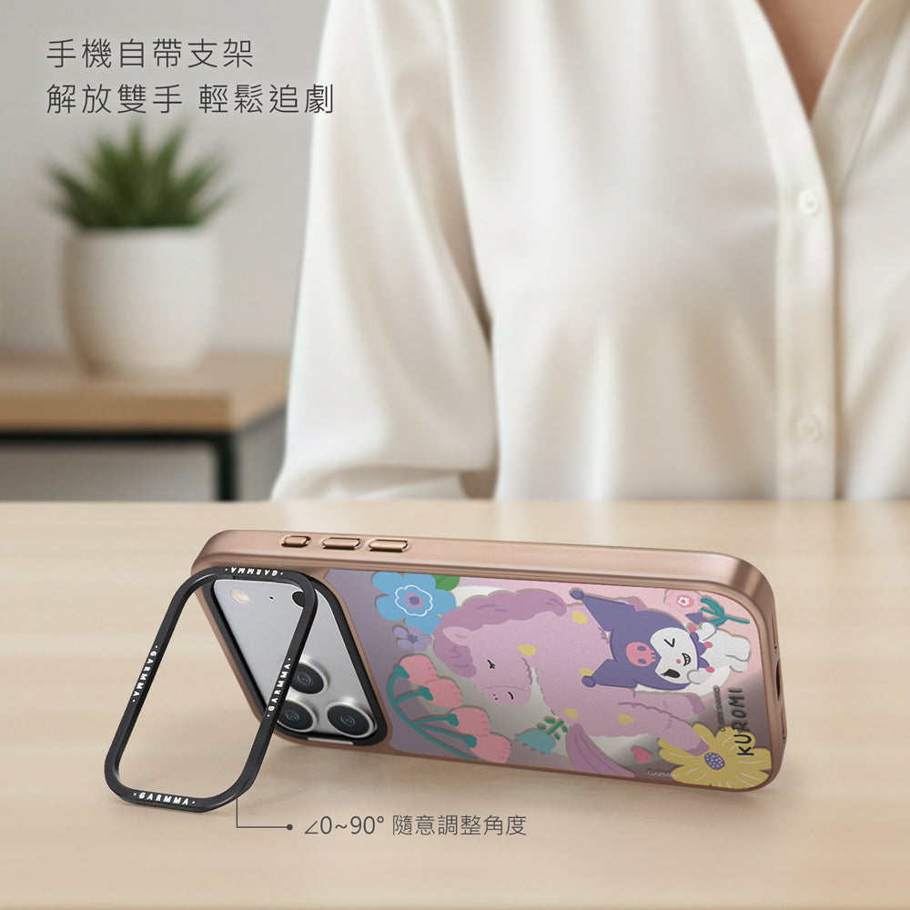 GARMMA Sanrio Characters Year of the Horse MagSafe Mirror Back Lens Stand Case Cover