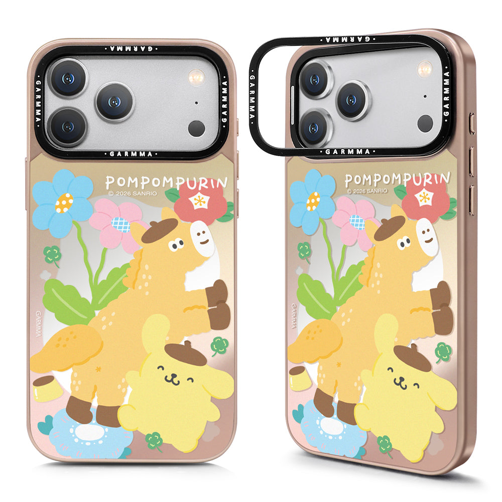 GARMMA Sanrio Characters Year of the Horse MagSafe Mirror Back Lens Stand Case Cover