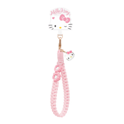 GARMMA Sanrio Characters Doll Charm Buckle Strap Anti-lost Braided Adjustable Phone Lanyard