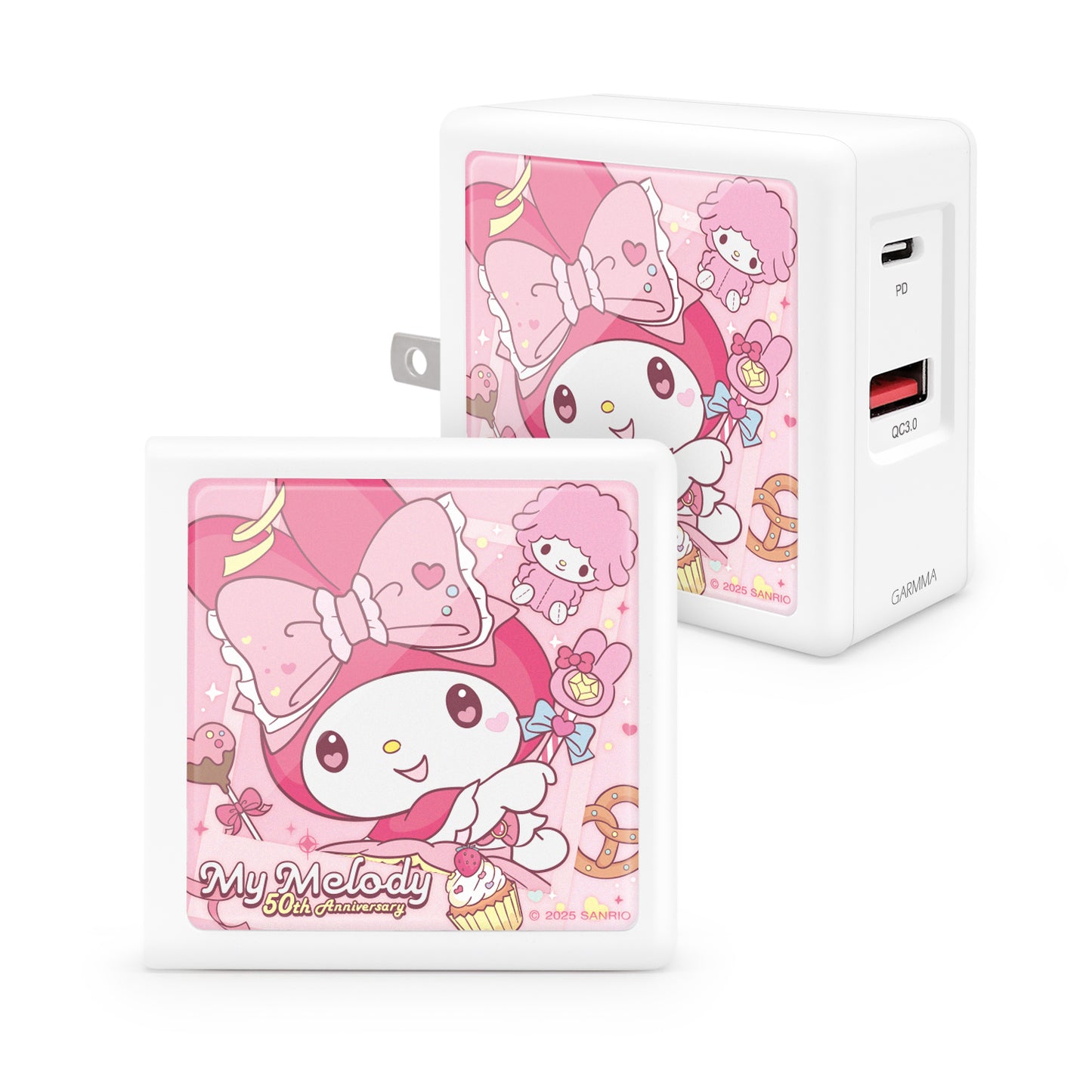 GARMMA Sanrio Characters Dual Ports GaN 65W PD Fast Charger