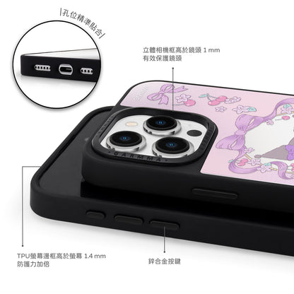 GARMMA Sanrio Characters MagSafe Reflective Mirror Case Cover