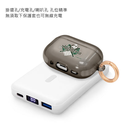 GARMMA Harry Potter Apple AirPods 4 / Pro 3 Charging Case Cover with Metal Hook