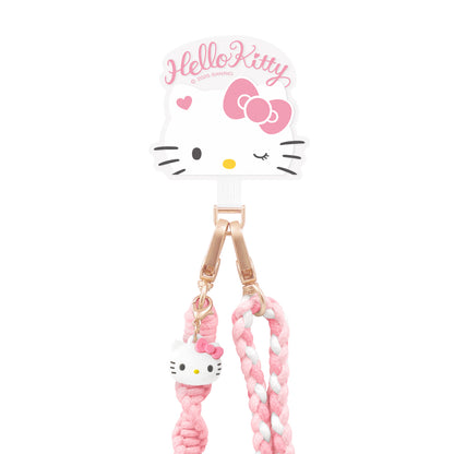 GARMMA Sanrio Characters Doll Charm Phone Buckle Strap Anti-lost Braided Adjustable Lanyard