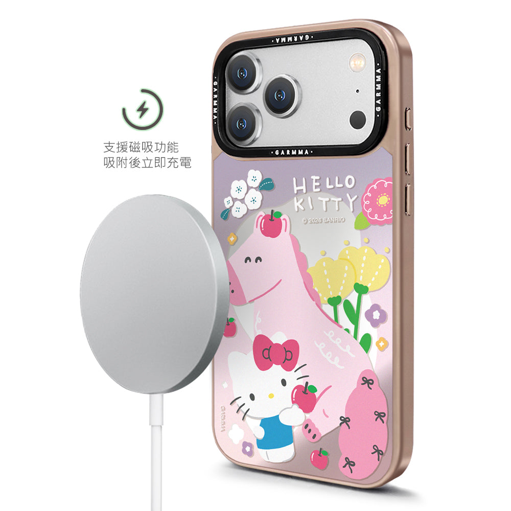 GARMMA Sanrio Characters Year of the Horse MagSafe Mirror Back Lens Stand Case Cover