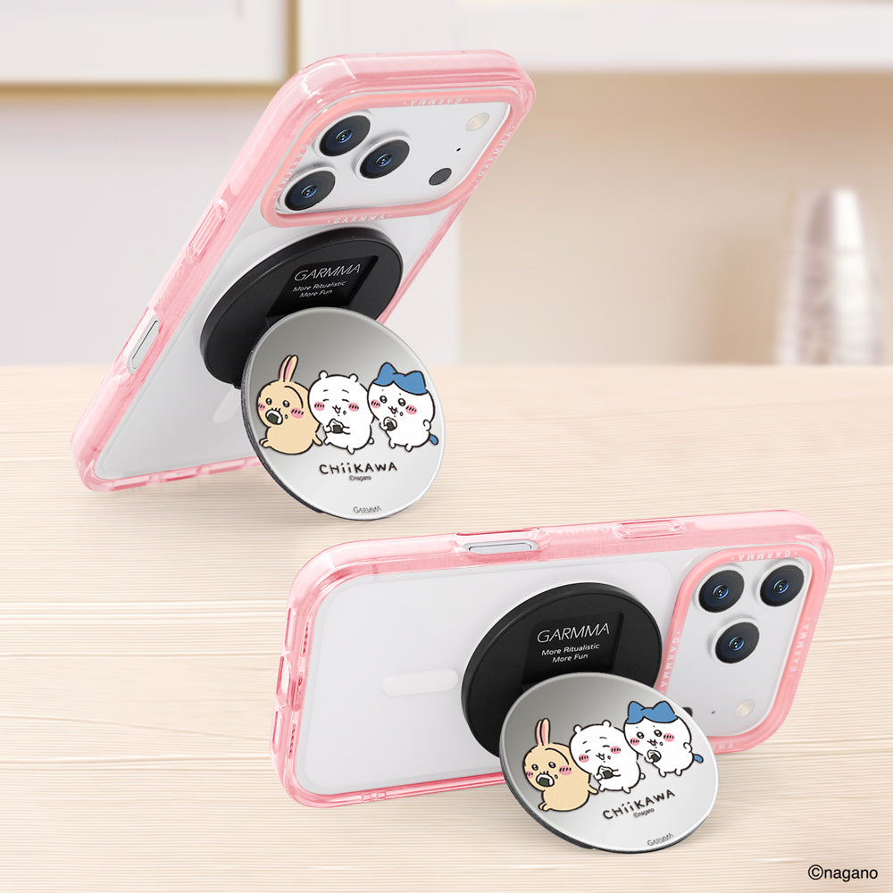 GARMMA Chiikawa Characters Mirror-Finish Magnetic Folding Phone Stand