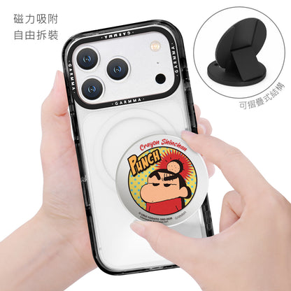 GARMMA Crayon Shin-chan Mirror-Finish Magnetic Folding Phone Stand